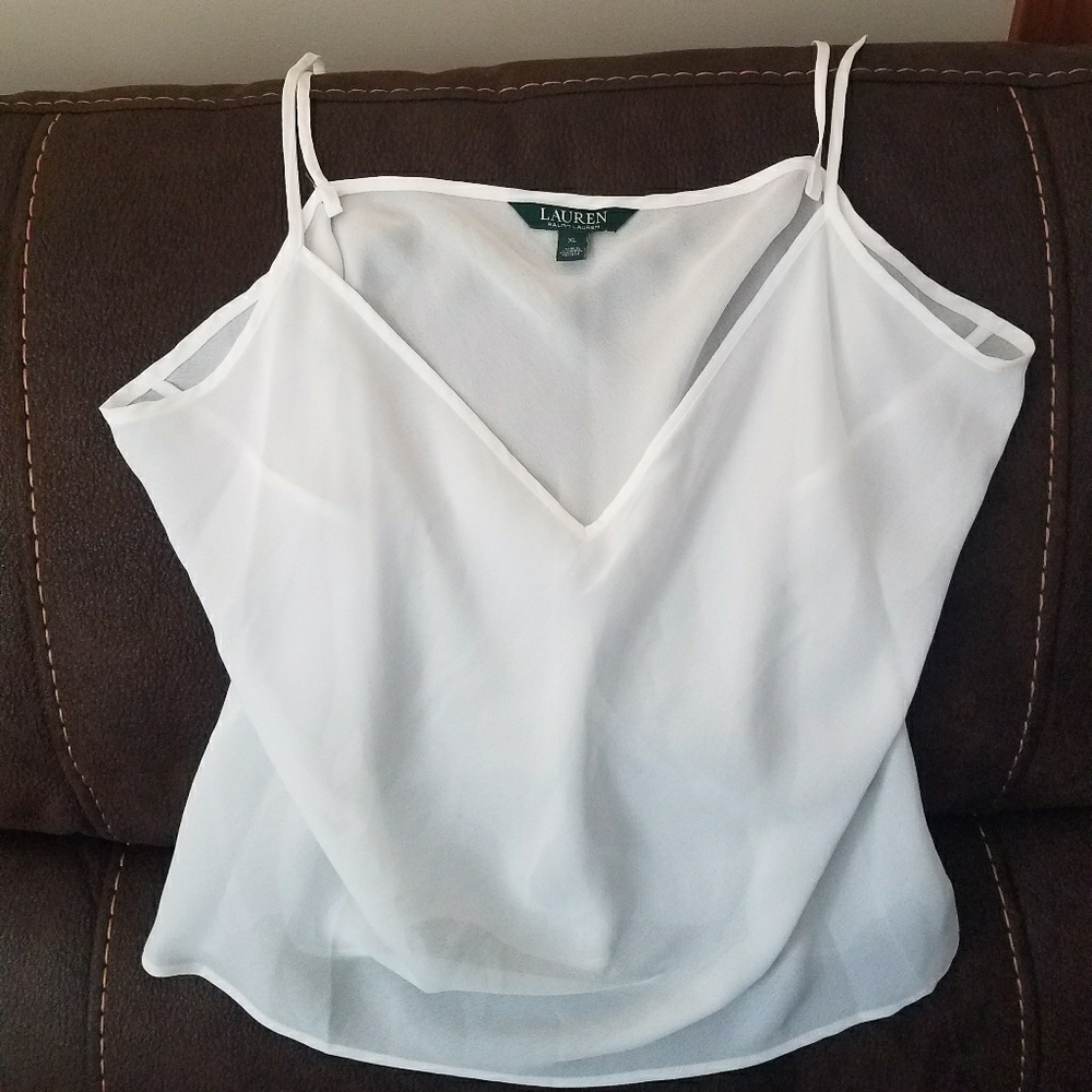 NWOT white tank